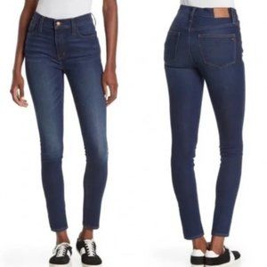 Madewell 9” Mid Rise Skinny Jeans, Size 30